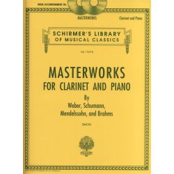 Masterworks For Clarinet And Piano (Book/2CDs)