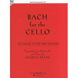 J.S. Bach: Bach For The Cello - 10 Easy Pieces In 1st Position