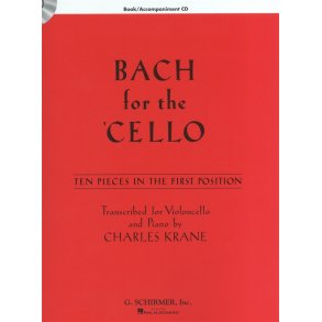 J.S. Bach: Bach For The Cello - 10 Easy Pieces In 1st Position