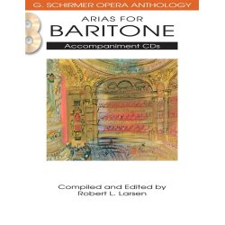 Schirmer Opera Arias Baritone 2cd