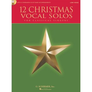 12 Christmas Vocal Solos - Low Voice