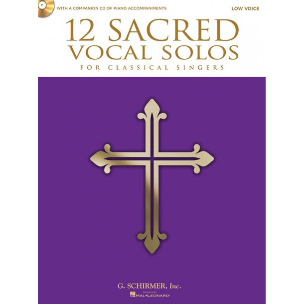 12 Sacred Vocal Solos (Low Voice)
