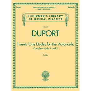 Jean-Louis Duport: 21 Etudes For The Violoncello - Complete Books 1 And 2