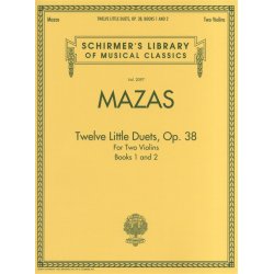 Jacques F. Mazas: Twelve Little Duets For Two Violins Op.38 (Books 1 & 2)