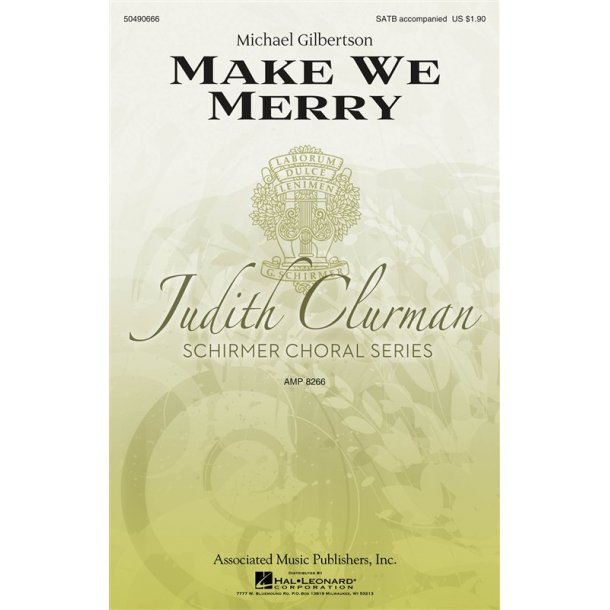 Michael Gilbertson: Make We Merry