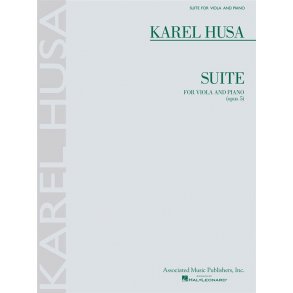 Karel Husa: Suite For Viola And Piano Op.5