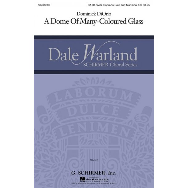 Dominick DiOrio: A Dome Of Many-Coloured Glass...