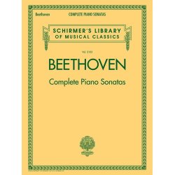 Schirmer's Library Of Musical Classics Vol. 2103: Ludwig Van Beethoven - Complete Piano Sonatas