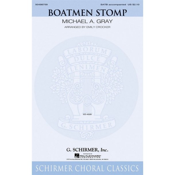 Michael Gray: Boatmen Stomp (Arr. Emily Crocker)