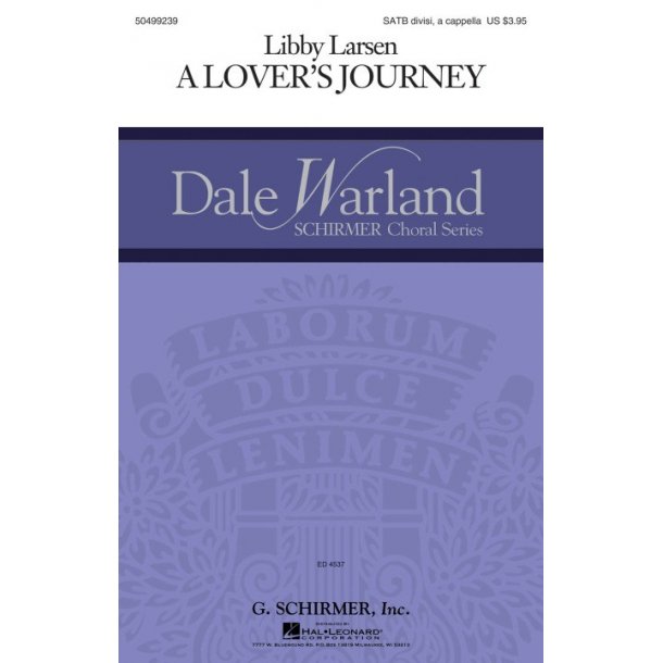 Dale Warland Choral Series: A Lover's Journey