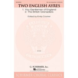 Arr. Emily Crocker: Two English Ayres (SA)