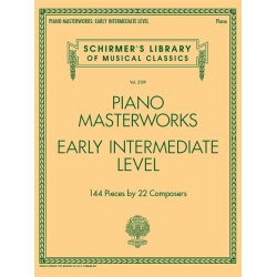 Schirmer's Library Of Musical Classics Volume 2109: Piano Masterworks &ndash; Early Intermediate Level