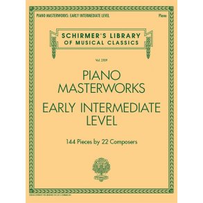 Schirmer's Library Of Musical Classics Volume 2109: Piano Masterworks – Early Intermediate Level