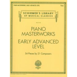 Schirmer's Library Of Musical Classics Volume 2112: Piano Masterworks - Early Advanced Level