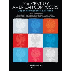 20th Century American Composers: Upper Intermediate Level Piano