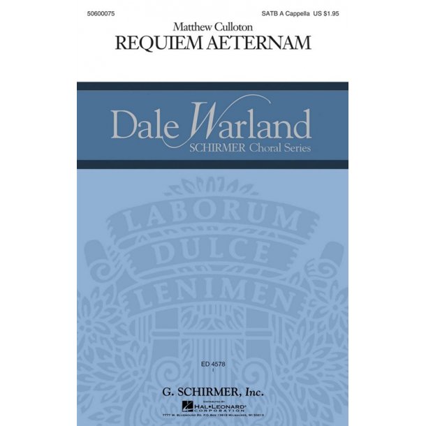 Matthew Culloton: Requiem Aeternam