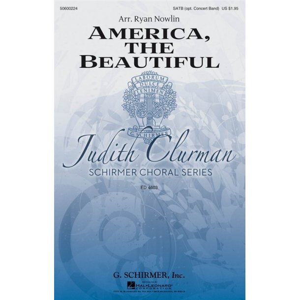 Arr. Ryan Nowlin: America, The Beautiful