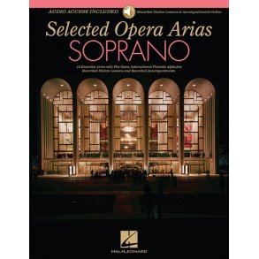 Selected Opera Arias Soprano Edition (Book/Online Audio)