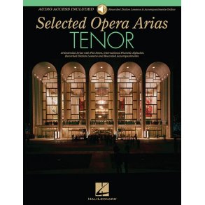 Selected Opera Arias Tenor Edition (Book/Online Audio)