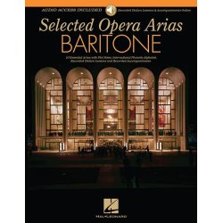 Selected Opera Arias Baritone Edition (Book/Online Audio)