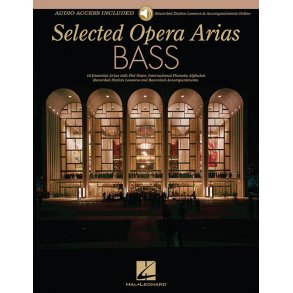 Selected Opera Arias Bass Edition (Book/Online Audio)