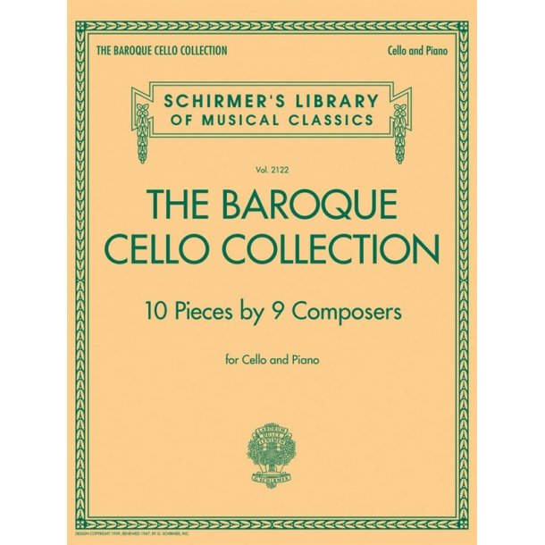 The Baroque Cello Collection