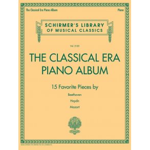 Schirmer's Library Of Musical Classics Volume 2120: The Classical Era Piano Album