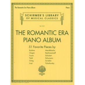 Schirmer's Library Of Musical Classics Volume 2121: The Romantic Era Piano Album
