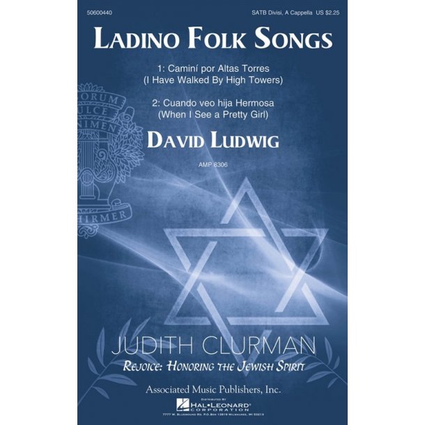 Arr. David Ludwig: Ladino Folk Songs