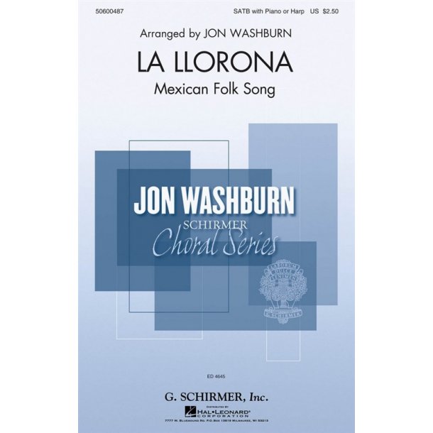 Arr. Jon Washburn: La Llorona