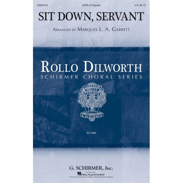 Marques L.A. Garrett: Sit Down, Servant