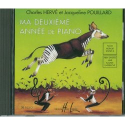 HERVE/POUILLARD MEIN ZWEITES JAHR KLAVIERUNTERRICHT PF CD ONLY