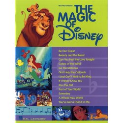 The Magic Of Disney: Big-note Piano