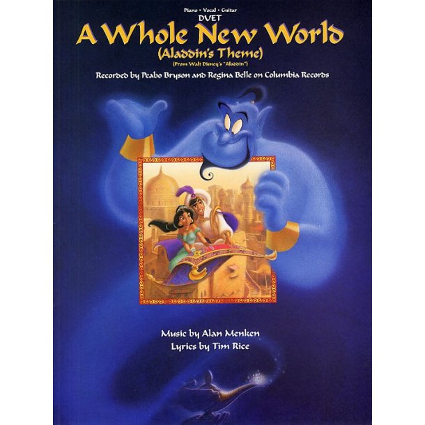 Alan Menken/Tim Rice: A Whole New World (Vocal Duet)