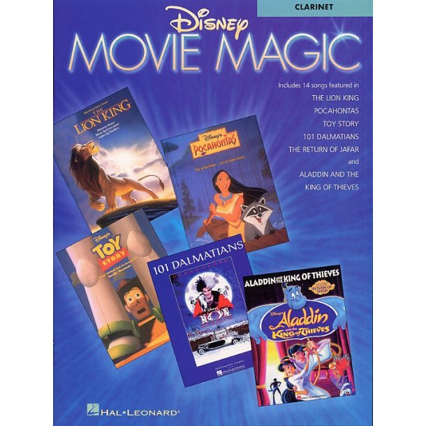 Disney Movie Magic Instrumental Solo Clarinet