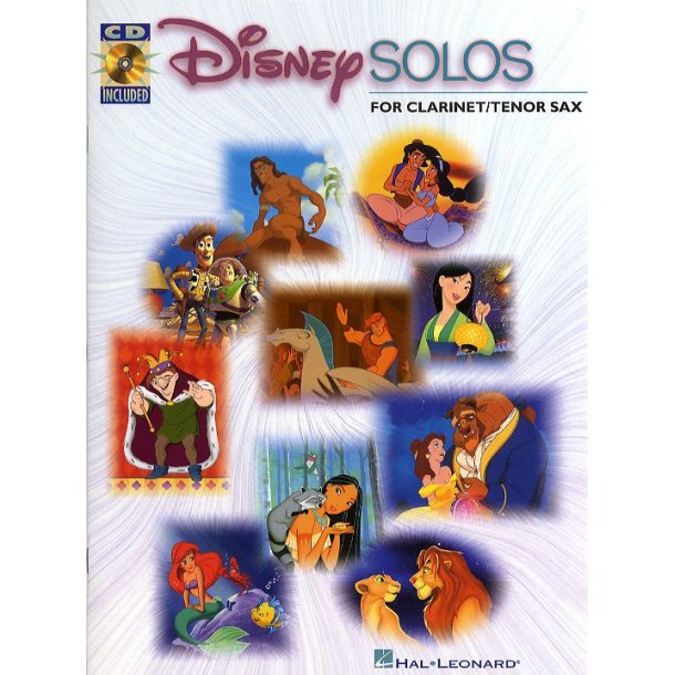 Disney Solos (Clarinet Or Tenor Saxophone)