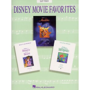 Disney Movie Favorites Instrumental Solo Easy Violin