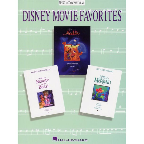 Disney Movie Favorites Instrumental Solo Piano Accompaniment