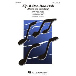 Allie Wrubel: Zip-A-Dee-Doo-Dah (SATB)