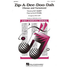 Allie Wrubel: Zip-A-Dee-Doo-Dah (SA)