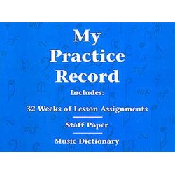 Hal Leonard Student Piano Library: My Practice Record