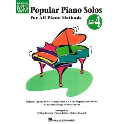 Hal Leonard Student Piano Library: Popular Piano Solos Level 4