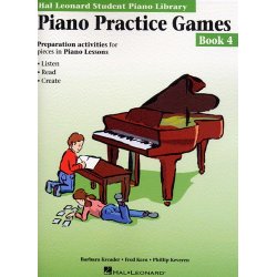 Hal Leonard Student Piano Library: Piano Practice Games Book 4