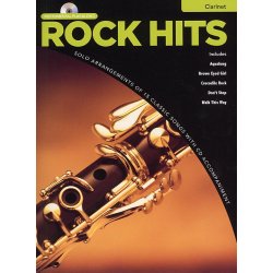 Rock Hits Instrumental Playalong: Clarinet