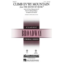 Richard Rodgers/Oscar Hammerstein: Climb Ev'ry Mountain (The Sound Of Music) - SA/Piano