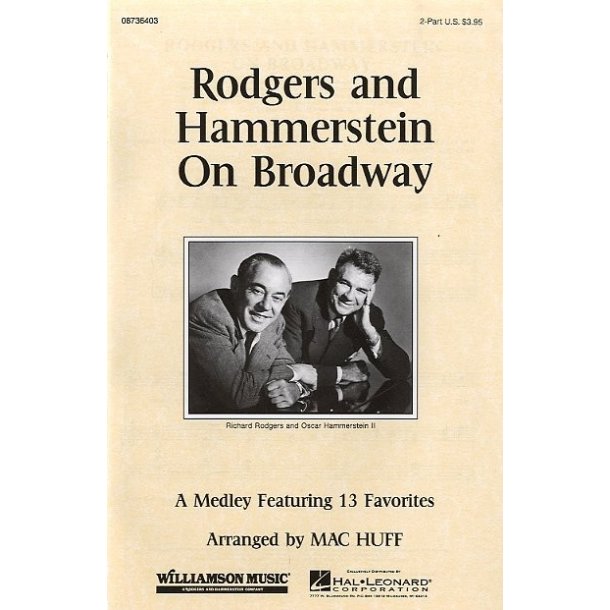 Rodgers And Hammerstein On Broadway (2-Part)