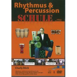 Charly Bock: Rhythmus & Percussion Schule (CD und DVD)