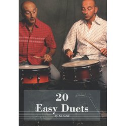 Al. Graf: 20 Easy Duets - Snare Drum (Book And CD)