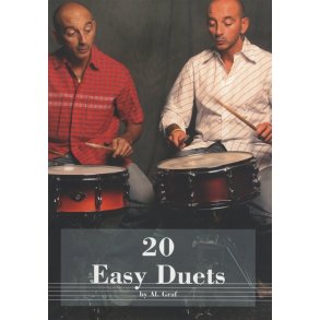 Al. Graf: 20 Easy Duets - Snare Drum (Book And CD)