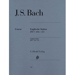 J.S. Bach: English Suites BWV 806-811 (Urtext Edition)